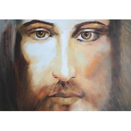 Jezus, Całun Turyński (50x60cm)