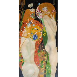 Węże wodne, Klimt (50x100cm)