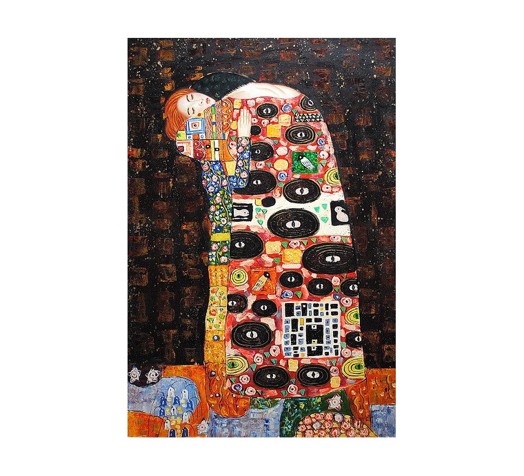 Klimt, Spełnienie (60x90cm)