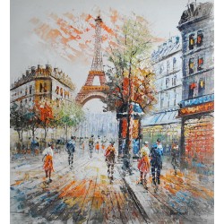 Paryska uliczka (50x60cm)