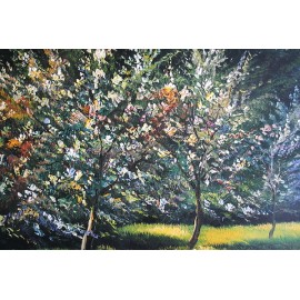 Kwitnące jabłonie (50x60cm)