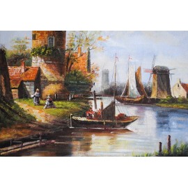 Flamand, pejzaż (50x60cm)