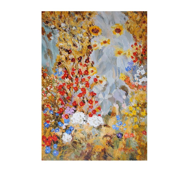 Łąka, Klimt (50x70cm)